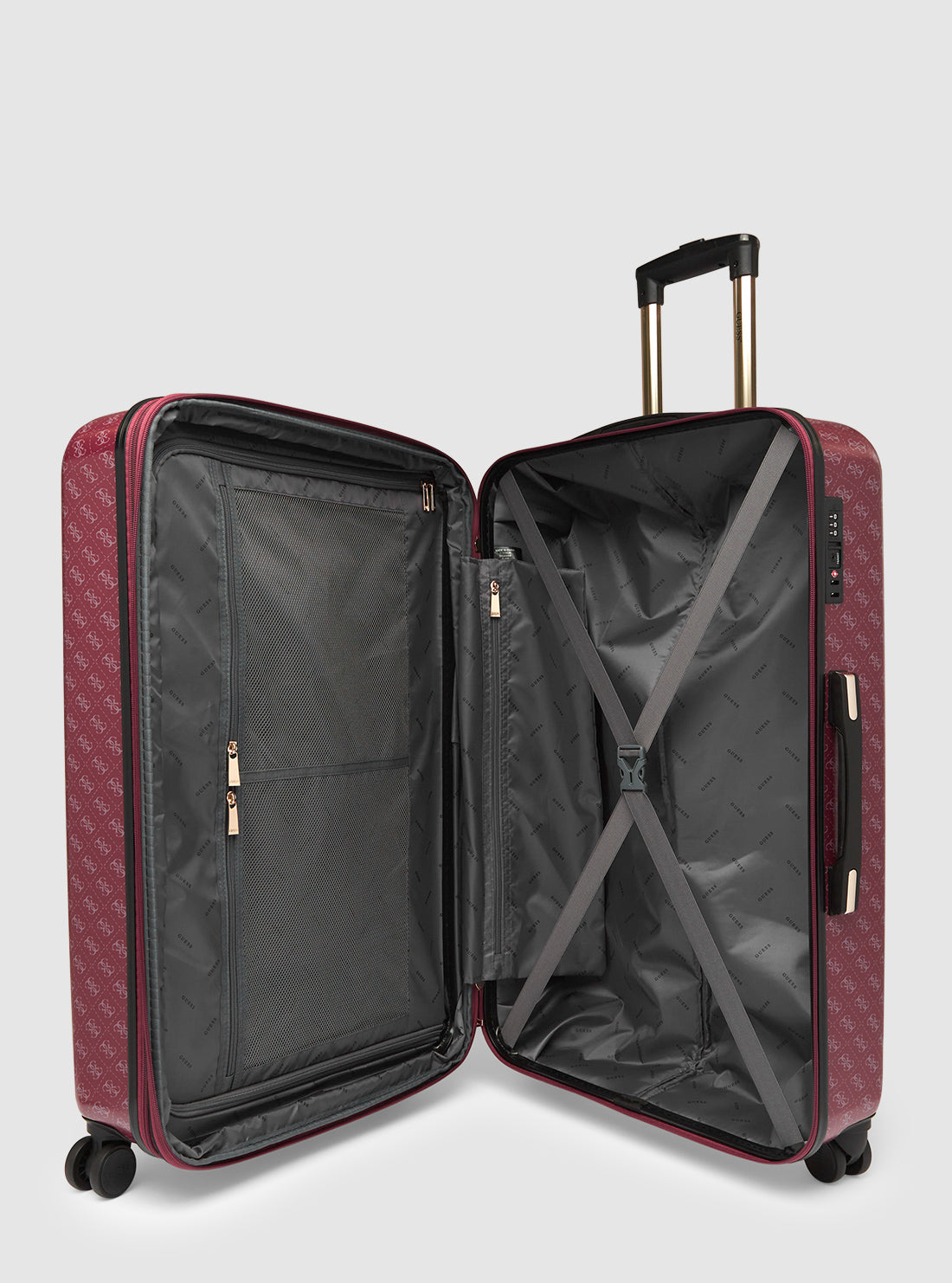 Red Jesco 71cm Suitcase