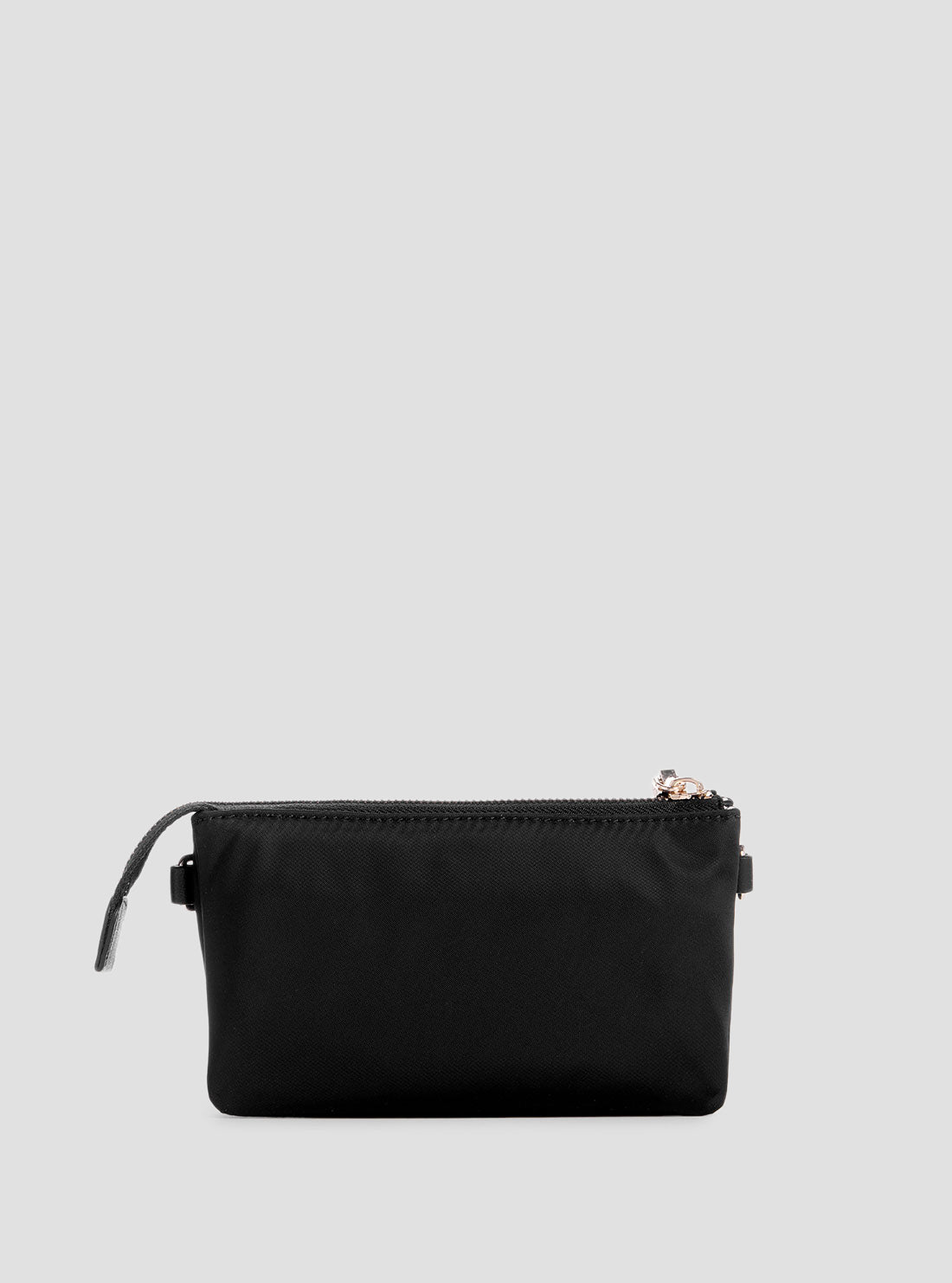 Black Latona Mini Top Zip Bag