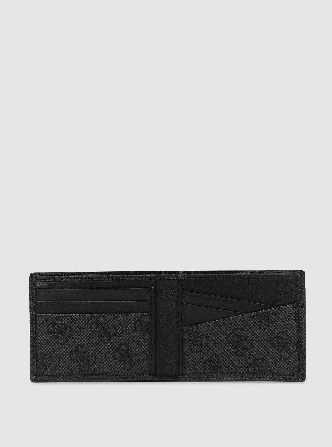 Black Logo Slimfold Wallet