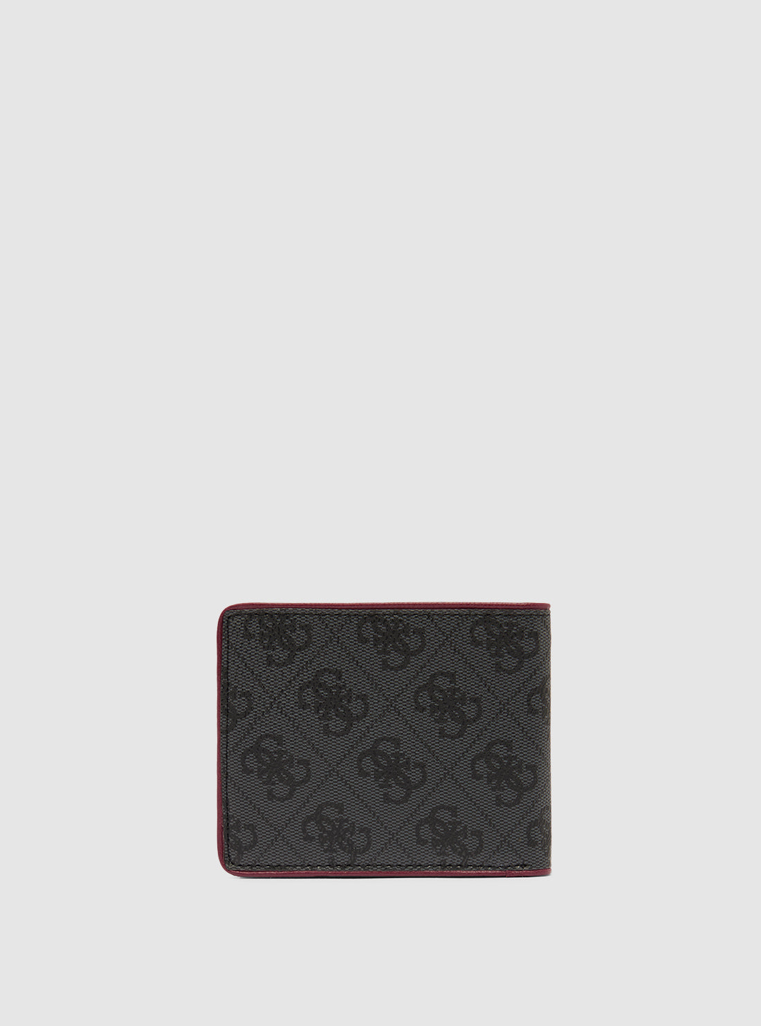 GUESS Mens Wallet Black Temma Slimfold Wallet 31GUE13222 Back View