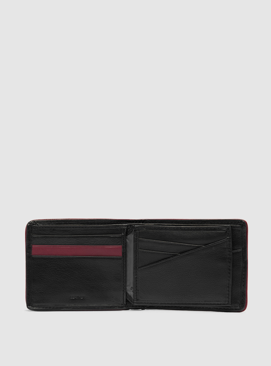 GUESS Mens Wallet Black Temma Slimfold Wallet 31GUE13222 Inside View