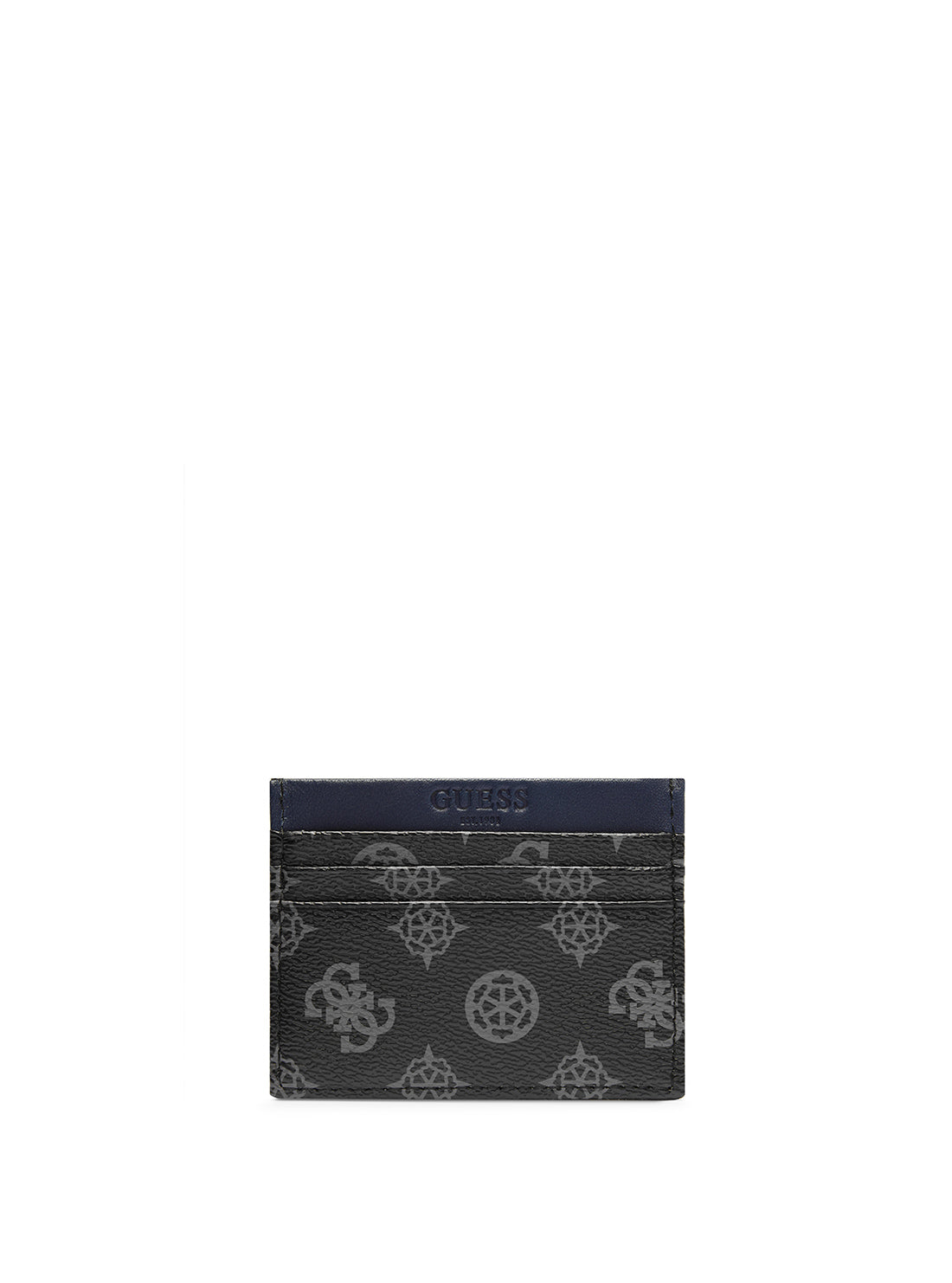 GUESS Mens Wallet Black Logo Temma 31GUE20057 Back View