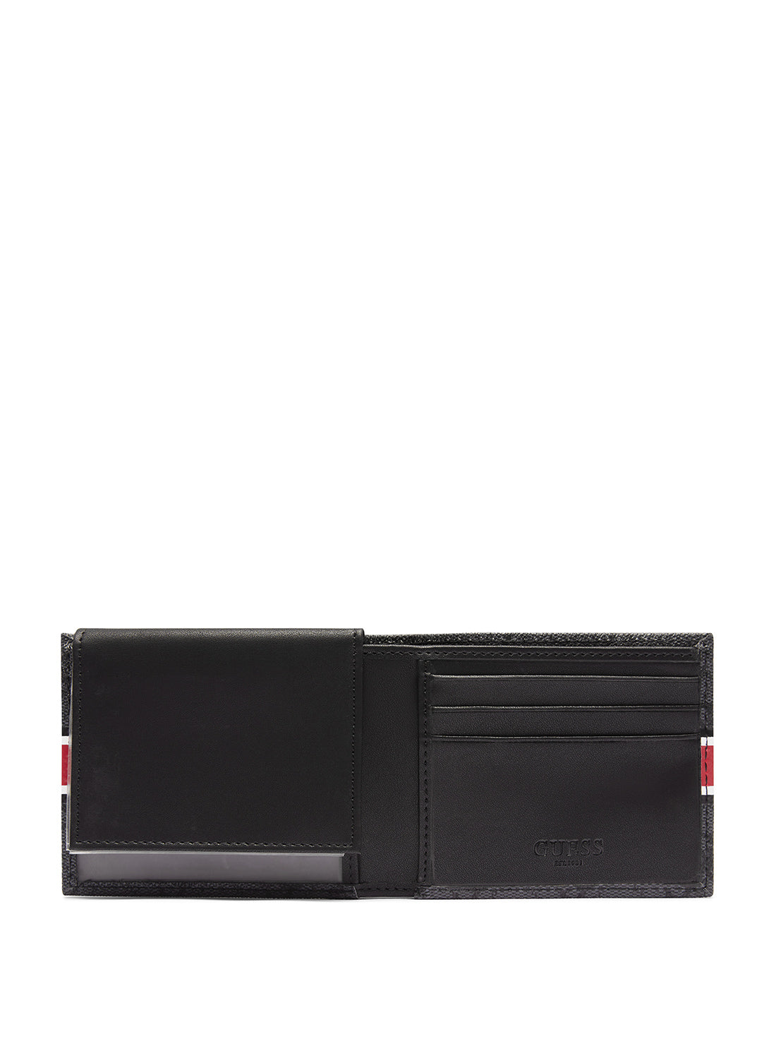 GUESS Black Dinate Slimfold Wallet