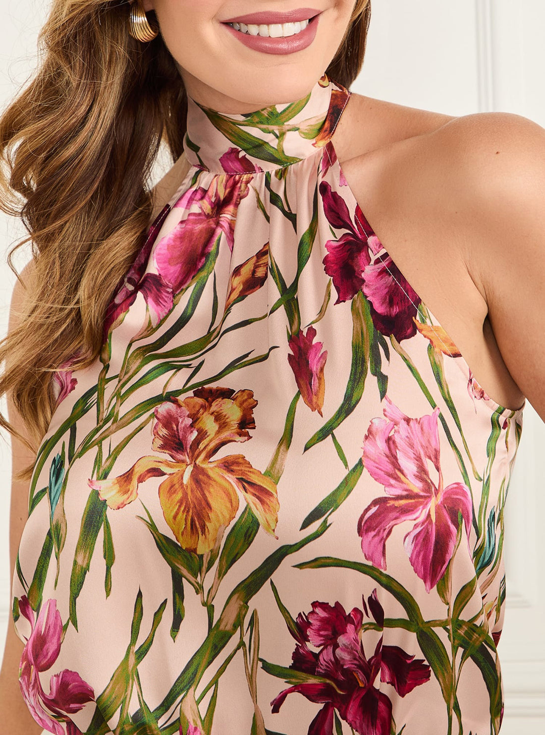 Marciano Floral Print Iris Bodysuit