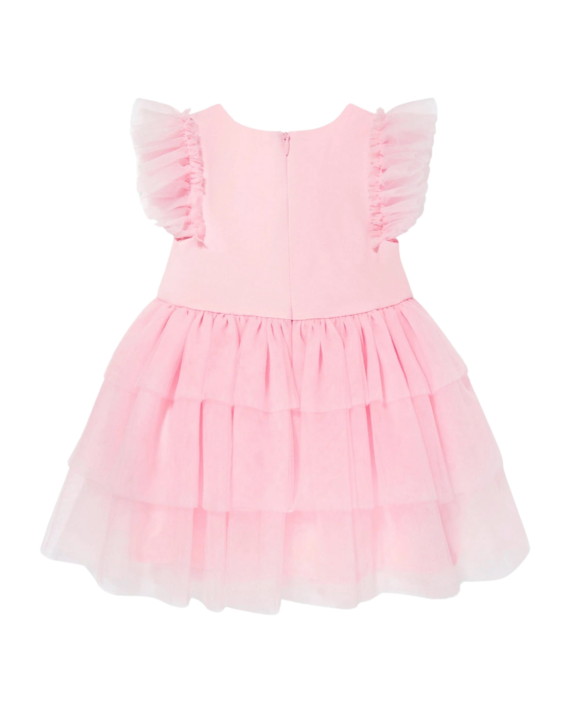 Pink Dress and Satin Bloomer Set (0–18m)