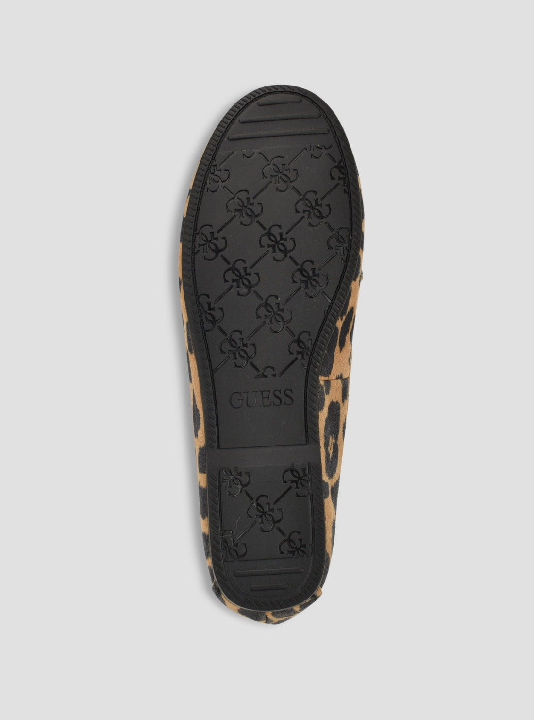 GUESS FMedium Brown Aisha Loafers AISHA Bottom View