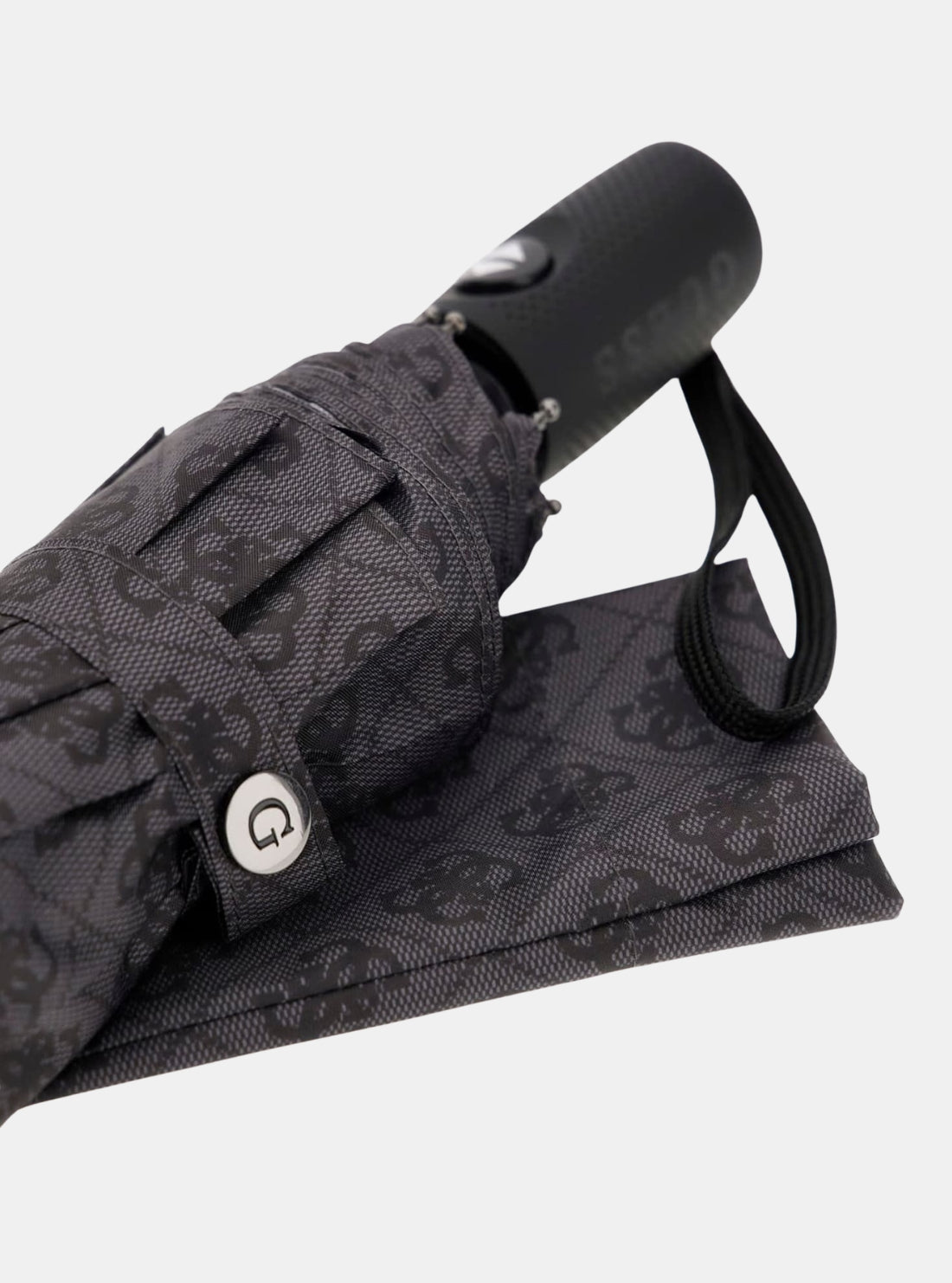GUESS Accessories 4G Black Logo Umbrella AM9573POL01 Detail View