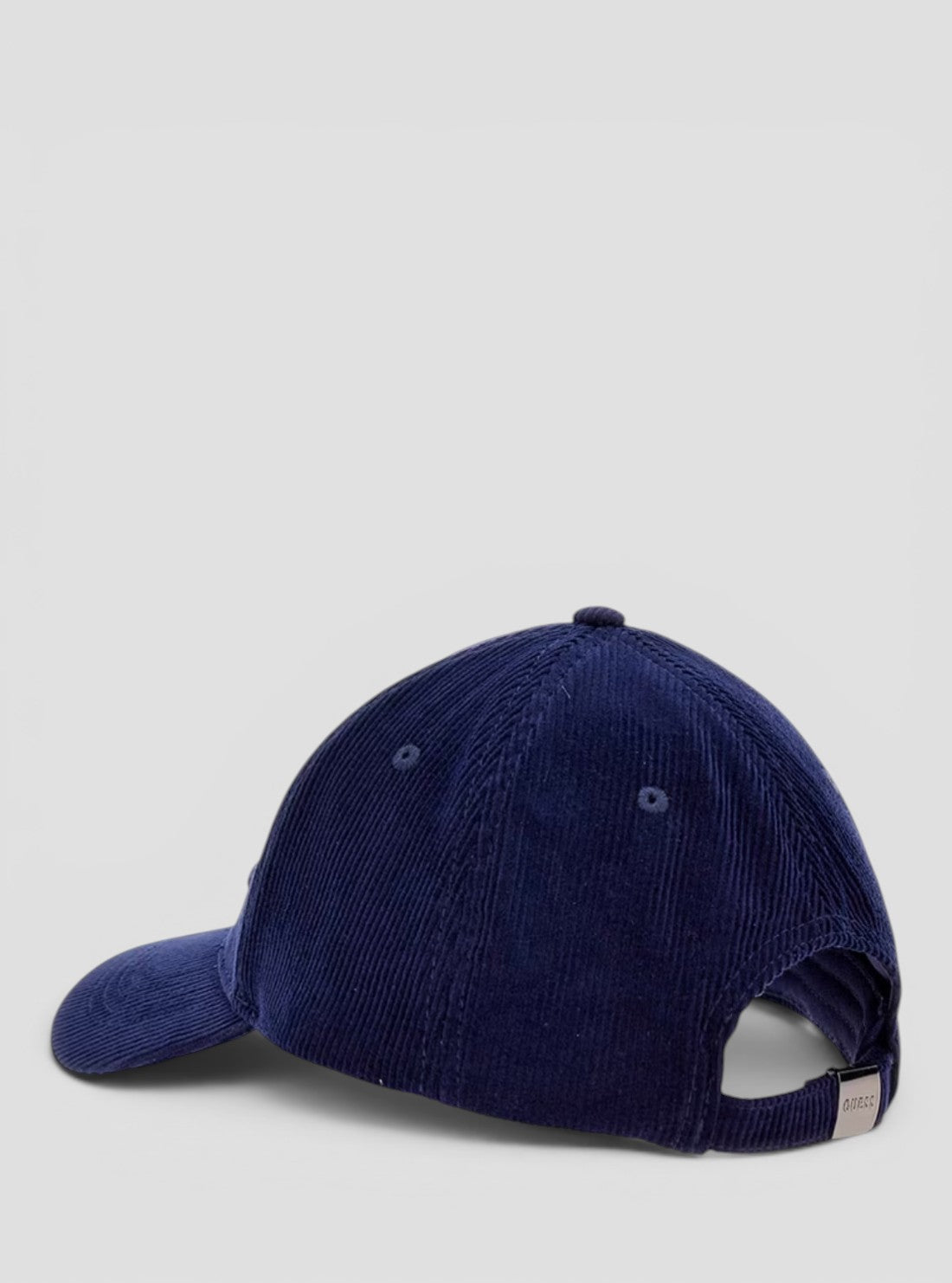 GUESS Accessories Blue 1981 Signature Baseball Cap AW5335COT01 Back View