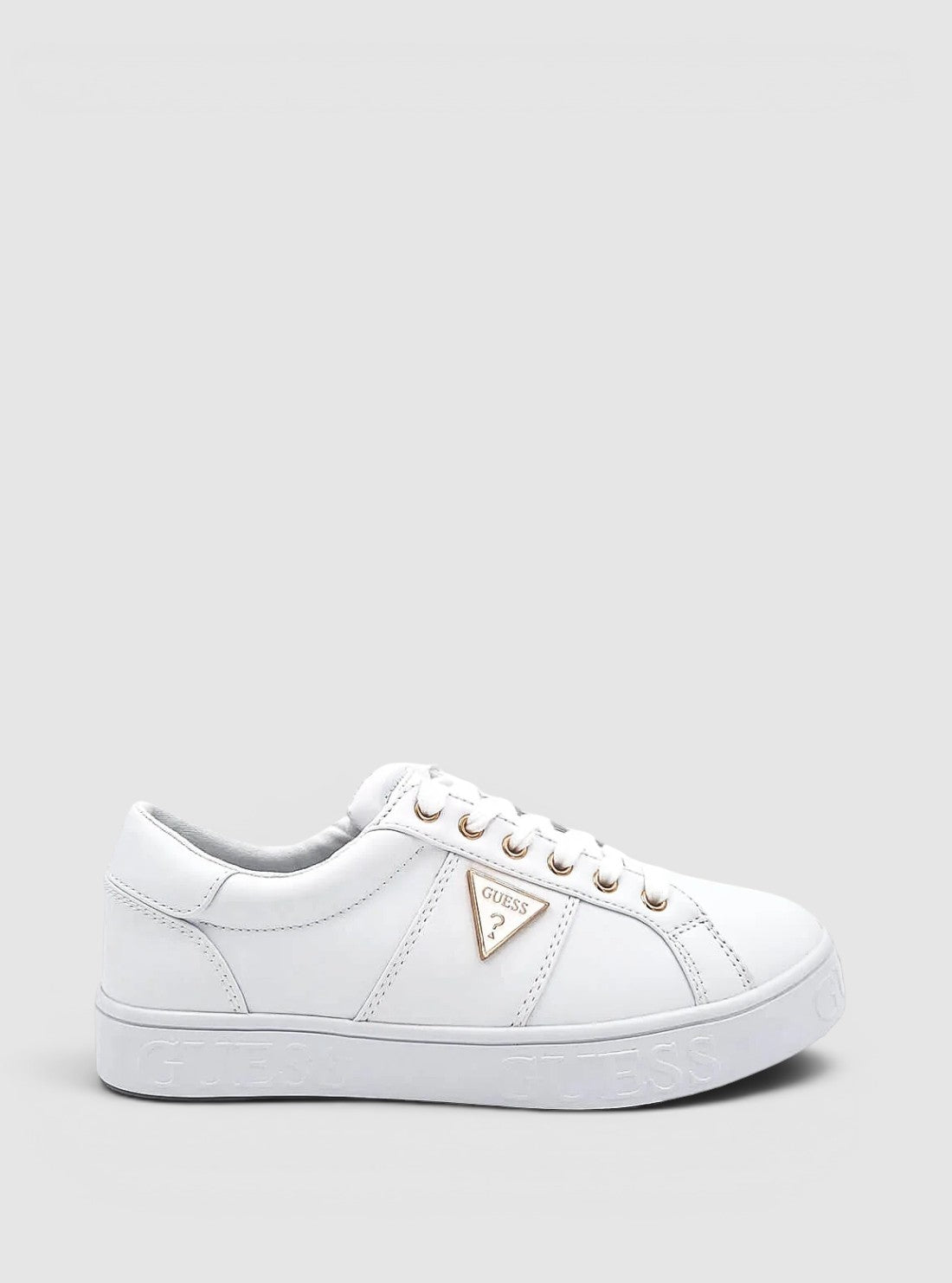 GUESS Footwear White Astray Sneakers ASTRAY Side View_2