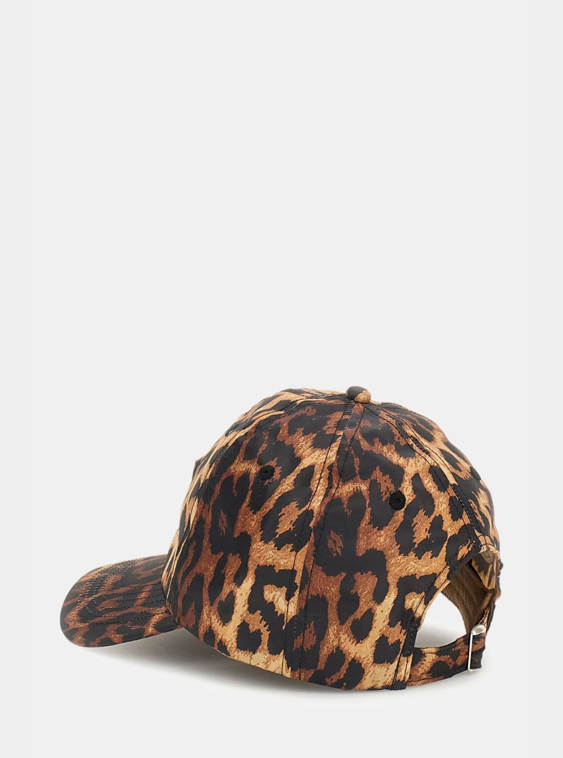 GUESS Womens Brown Multi Baseball Cap AW5320POL01 Back View