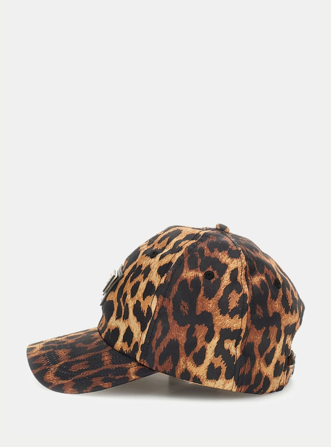 GUESS Womens Brown Multi Baseball Cap AW5320POL01 Side View