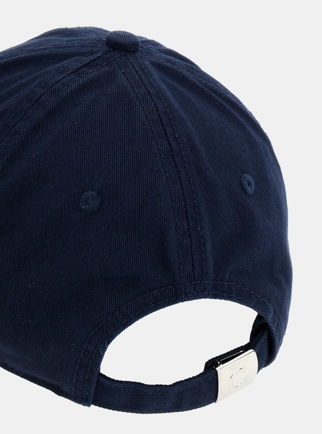 GUESS Accessories Blue 1981 Signature Baseball Cap AW5335COT01 Back View