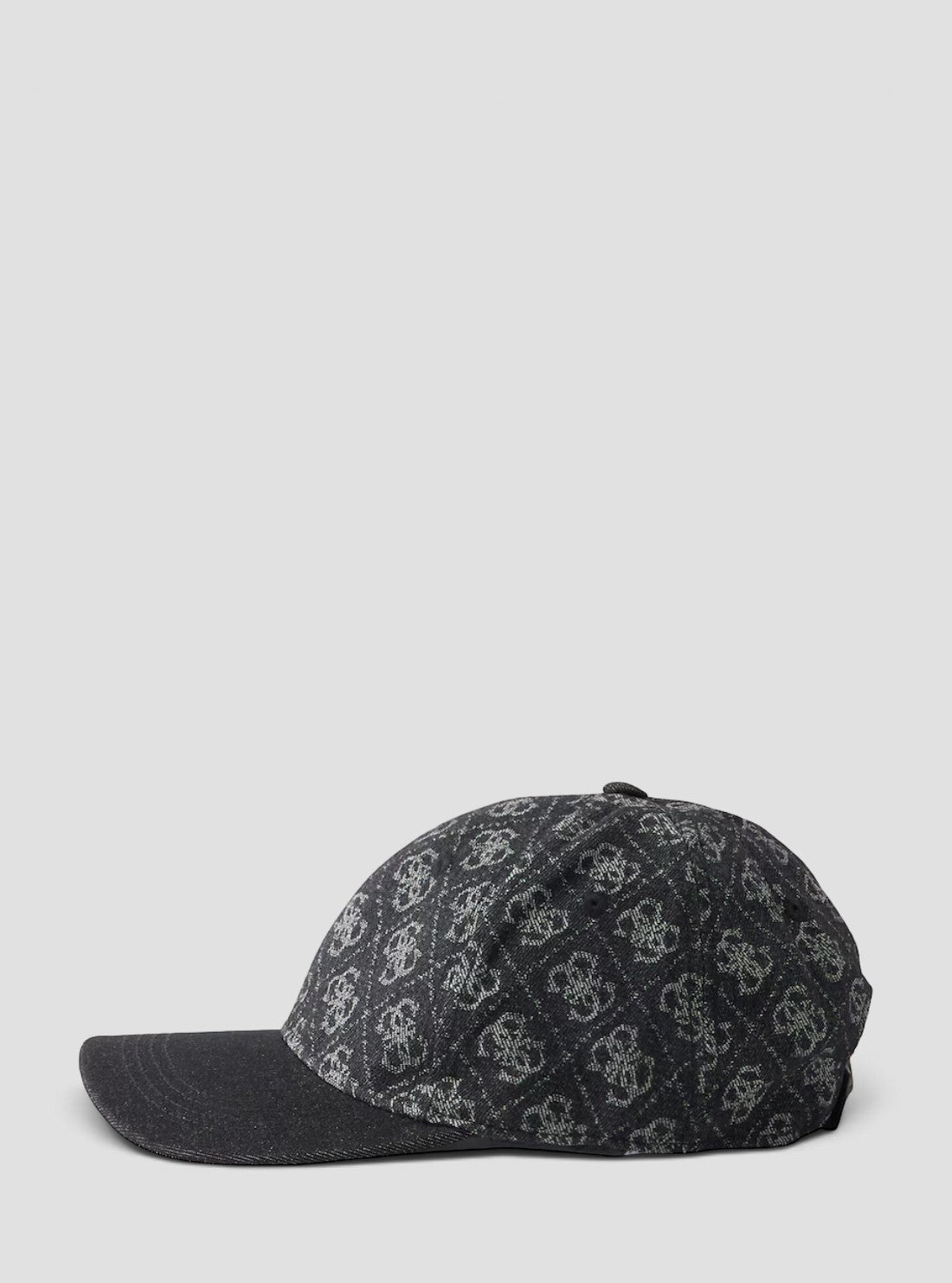 GUESS Accessories Black Logo Berlin Baseball Cap AW5368POL01 Side View1