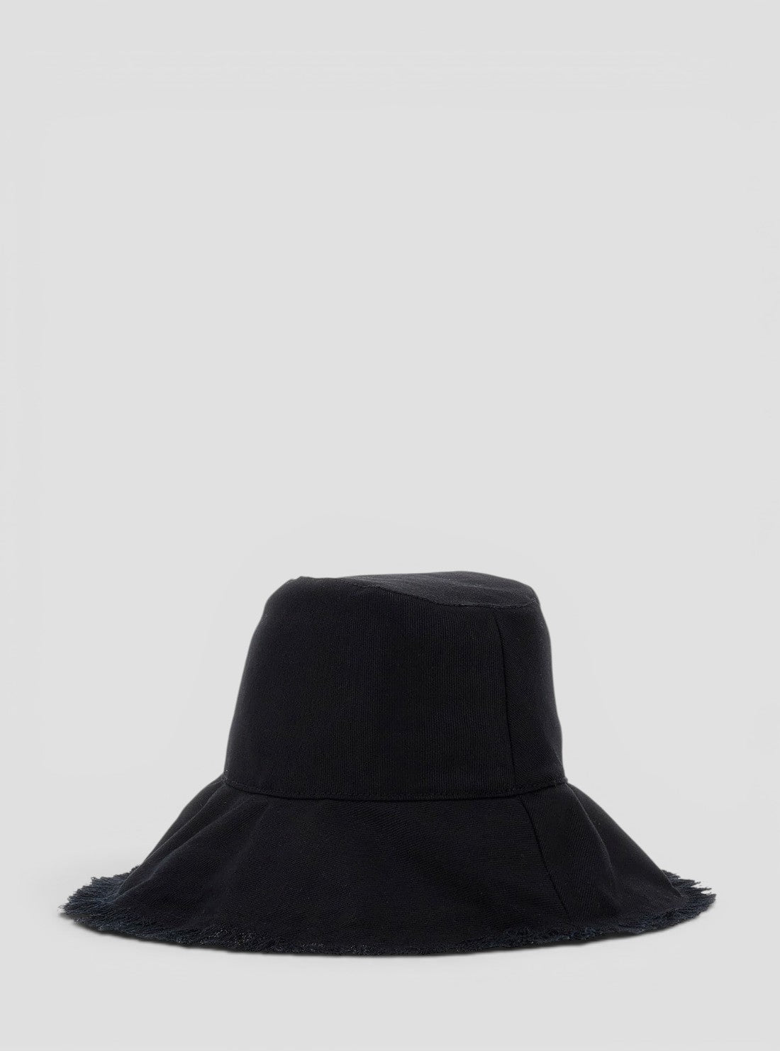 Black Sally Gabardine Fedora Hat