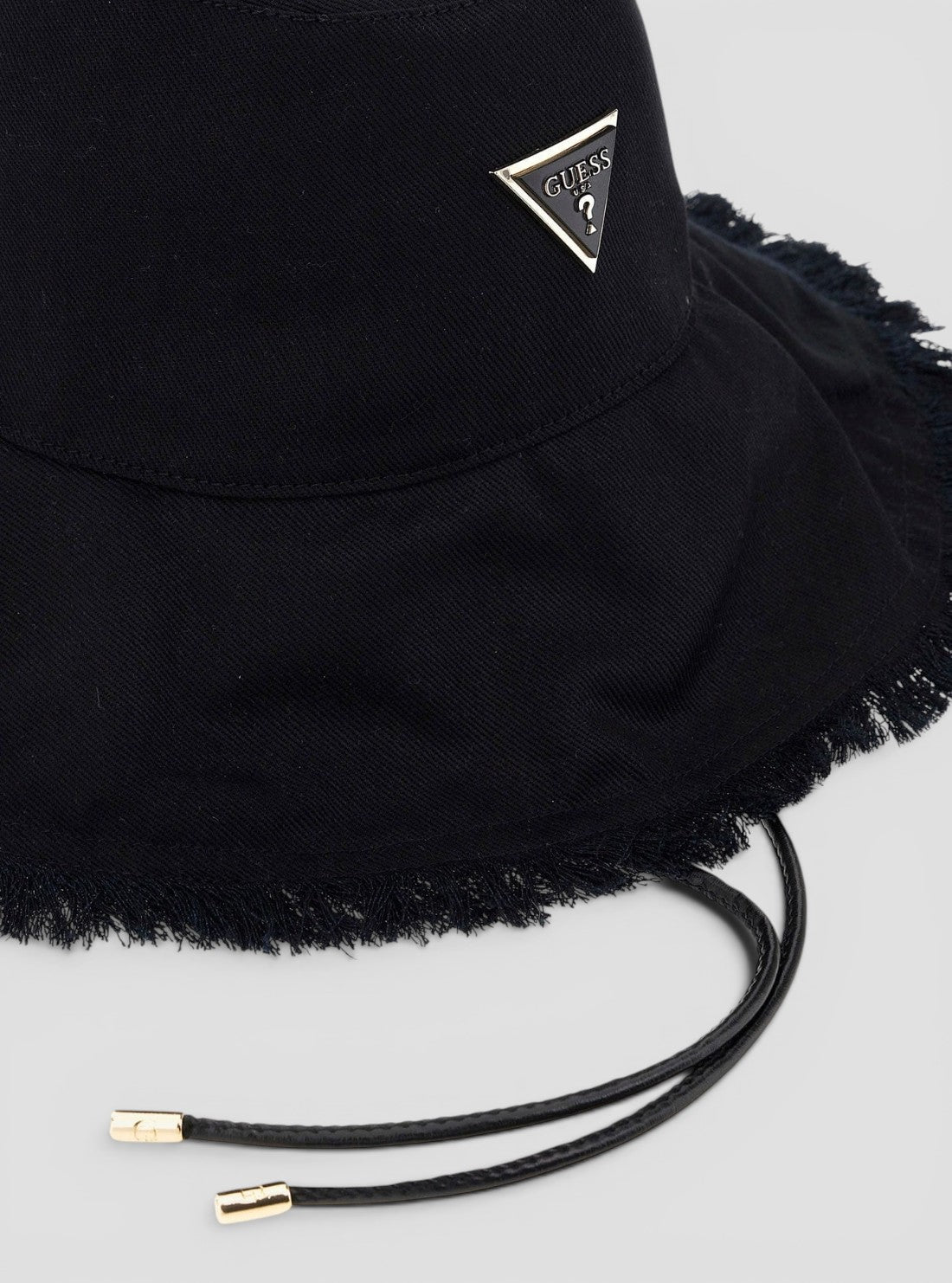 Black Sally Gabardine Fedora Hat
