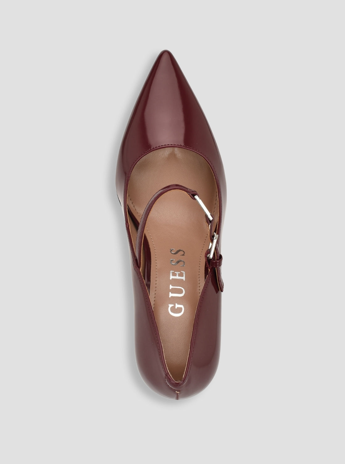 GUESS Footwear Red Barrial Pumps BARRIAL2 Top View