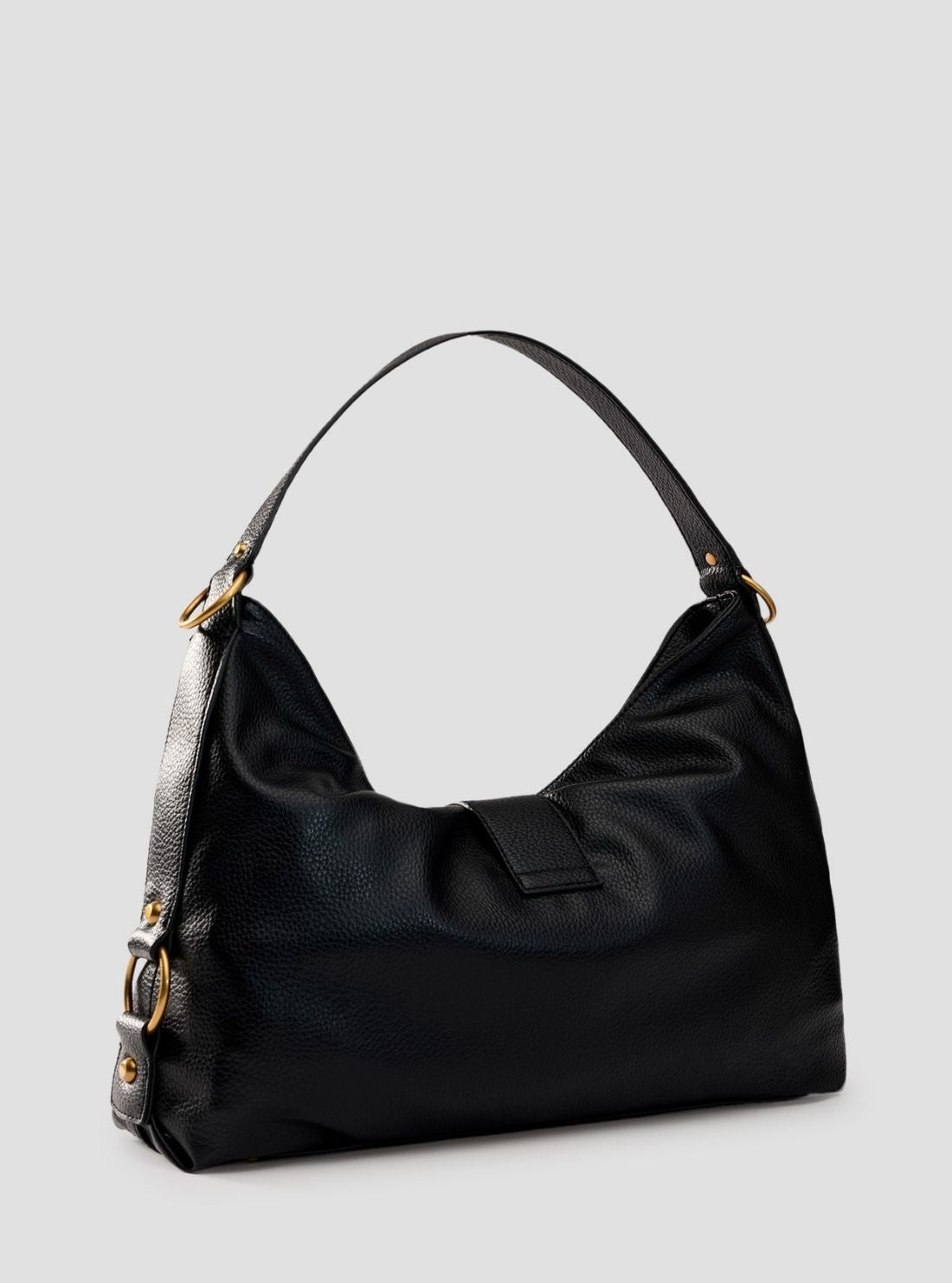 GUESS Womens Black Camden Large Shoulder Bag BB930802 Back View