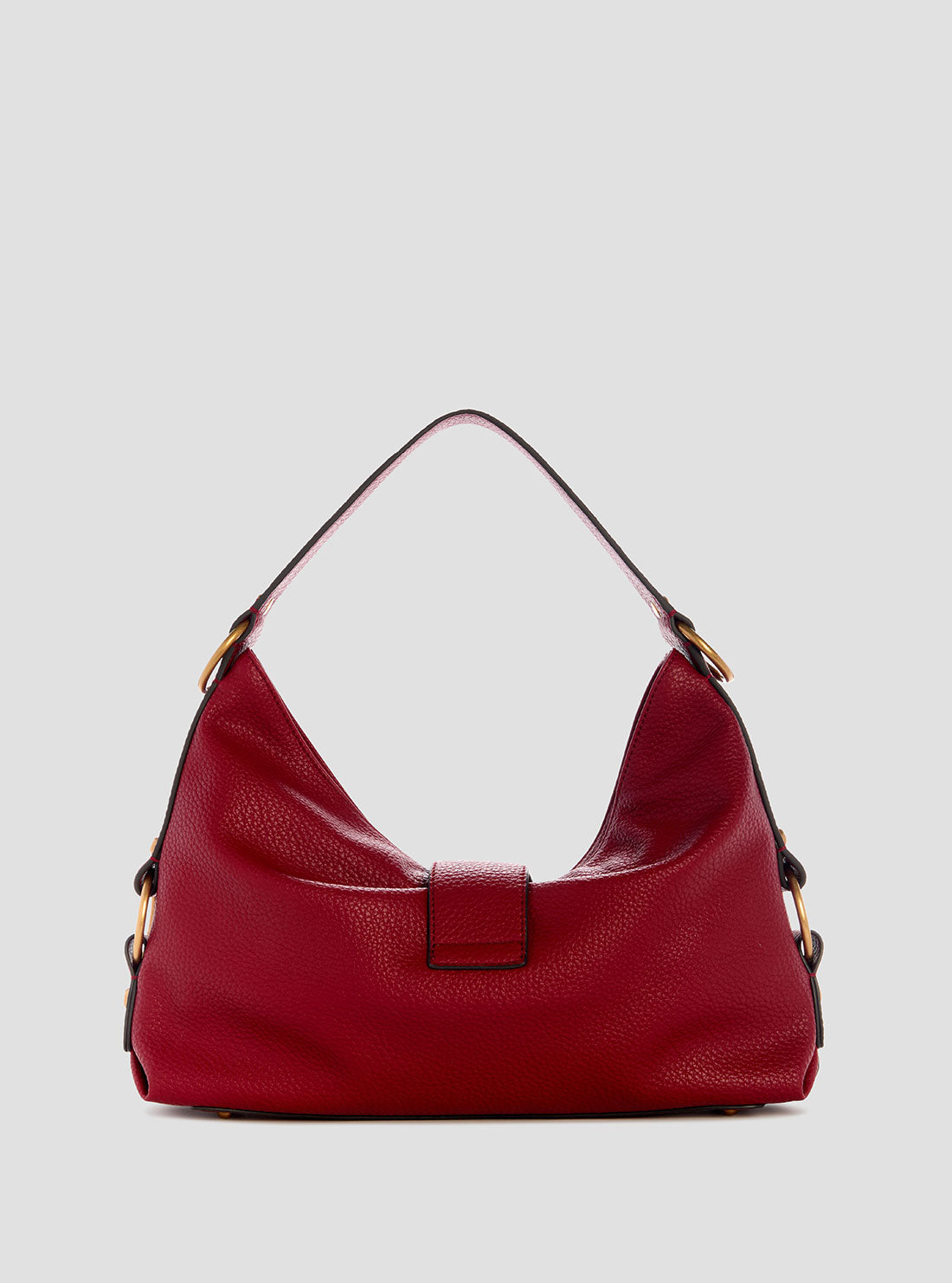 GUESS Womens Red Camden Shoulder Bag BB930818 Back View