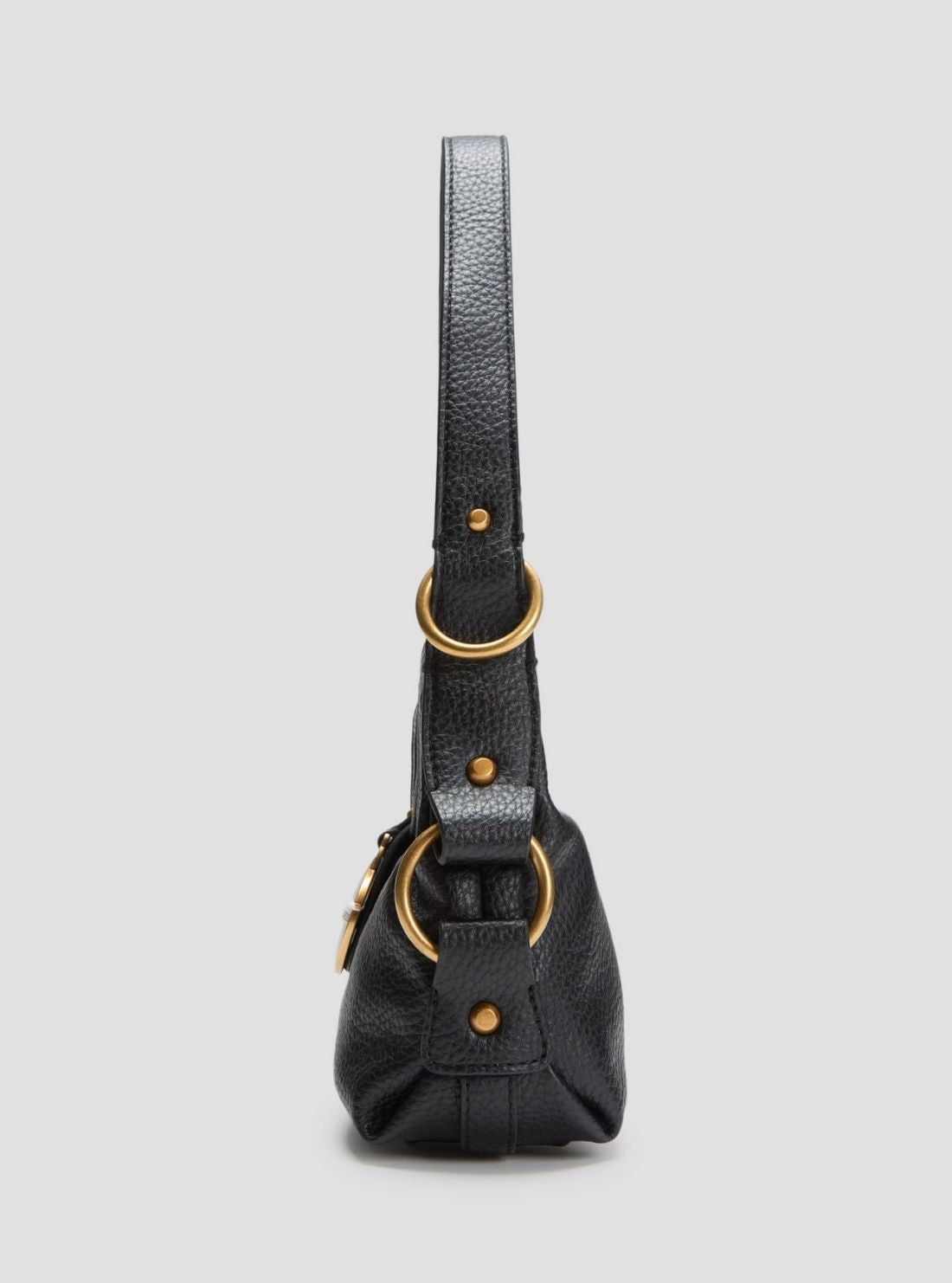 GUESS Womens Black Camden Mini Shoulder Bag BB930872 Inside View