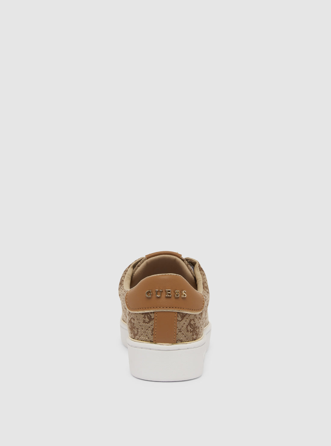 Brown Logo Beary Low-Top Sneakers