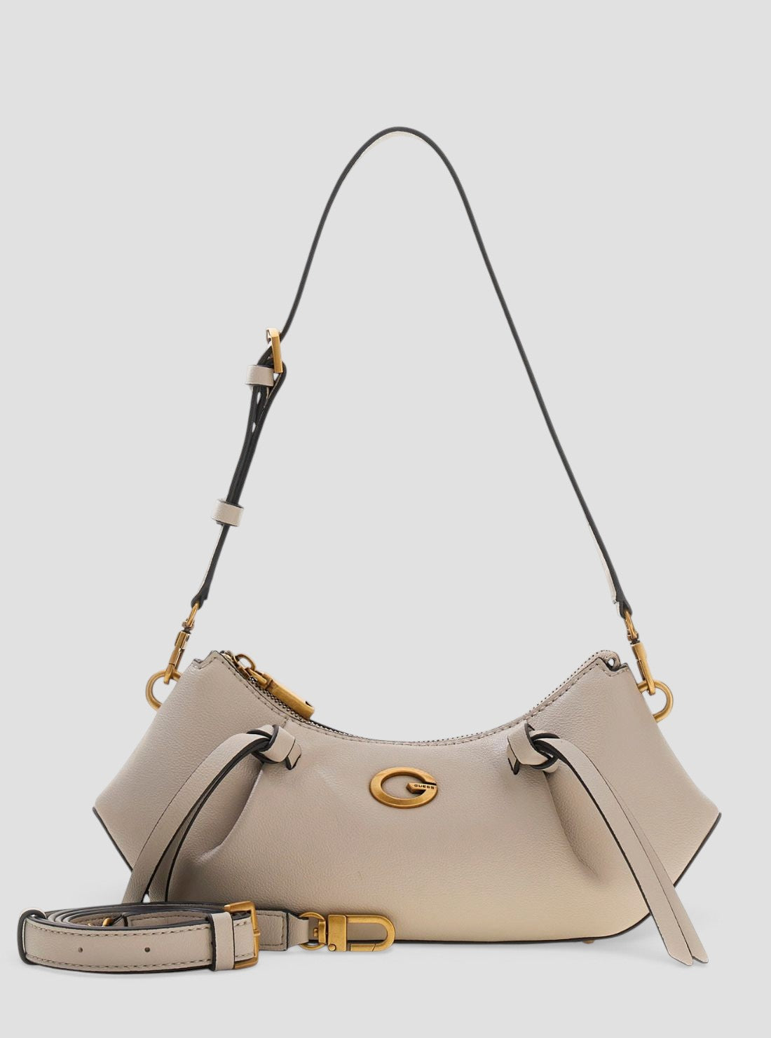 GUESS Womens Bone Allegra Shoulder Crossbody Bag BG223717 Front View2