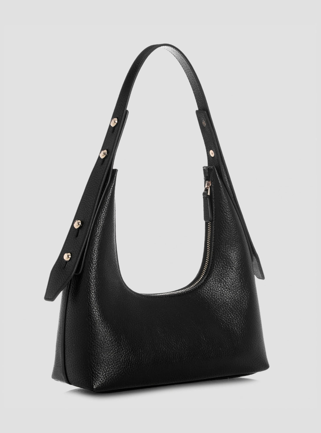 GUESS Womens Black Freya Shoulder Bag BG252617 Back View