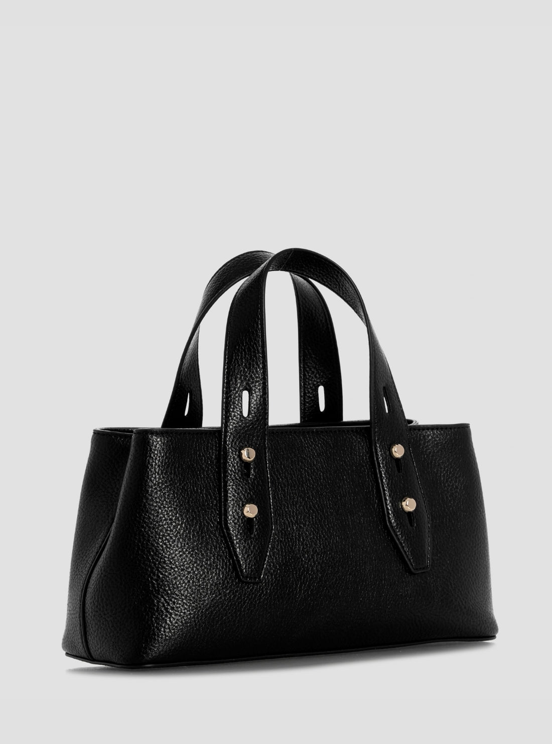 GUESS Womens Black Freya Mini Satchel Bag BG252676 Back View