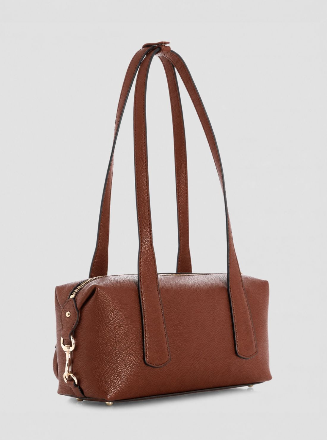 GUESS Womens Brown Alexi Shoulder Satchel Bag BG261508 Back View