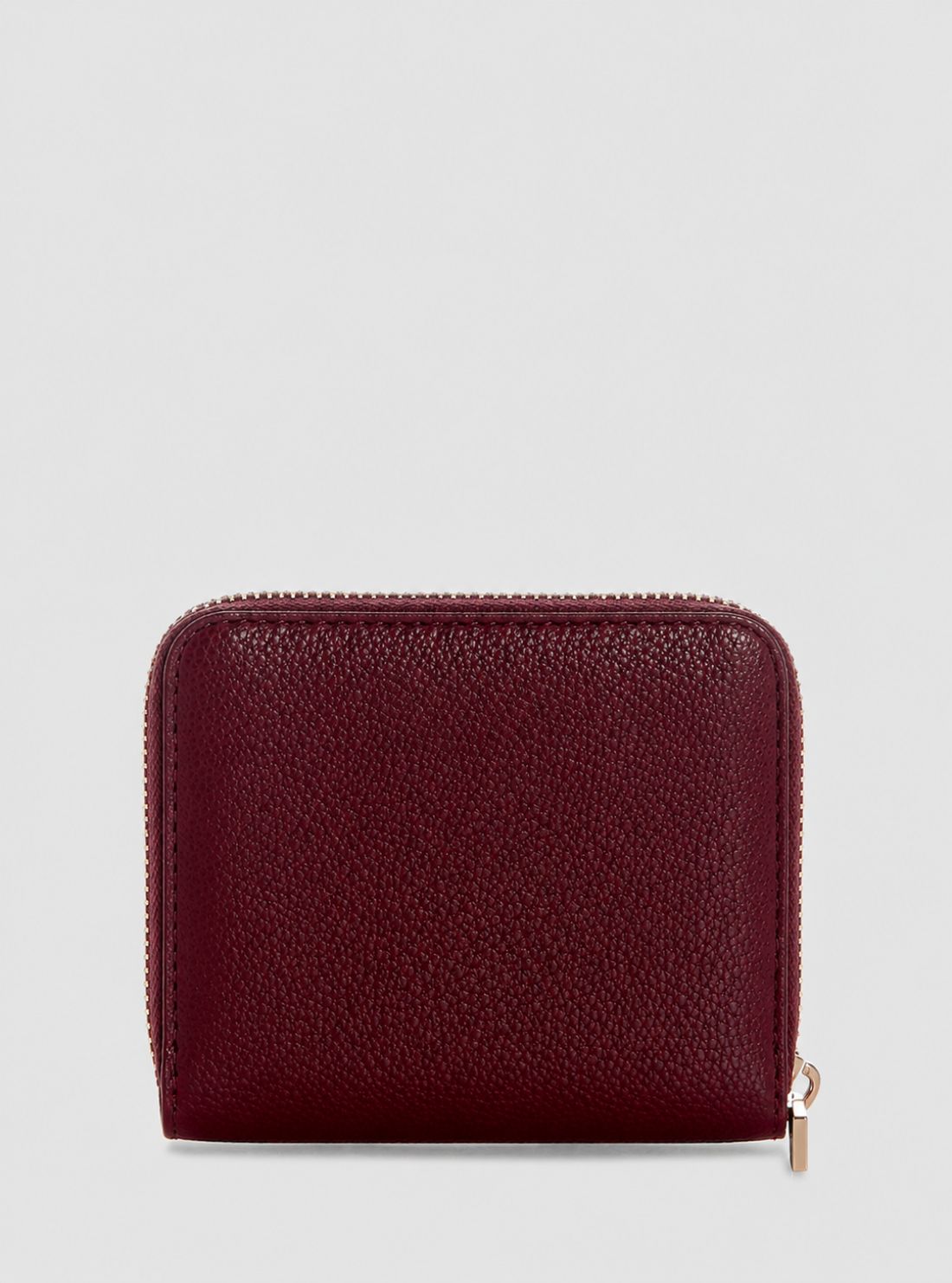 GUESS Womens Red Alexi Small Zip Around Wallet BG2615137 Back View
