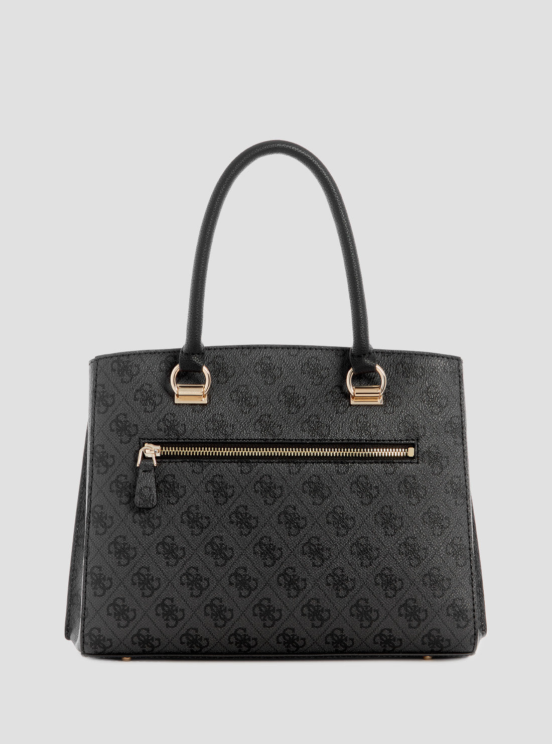 Black Logo Noelle Girlfriend Satchel Bag