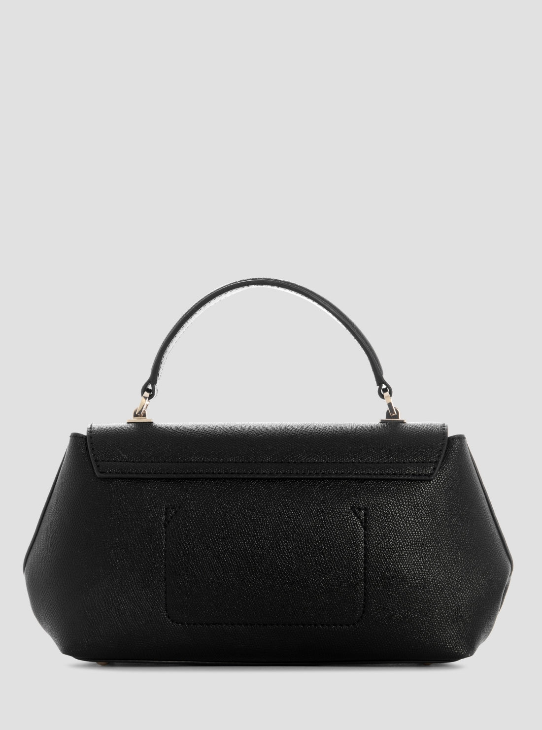 GUESS Womens Black Amorette Top Handle Flap Bag BG789819 Back View
