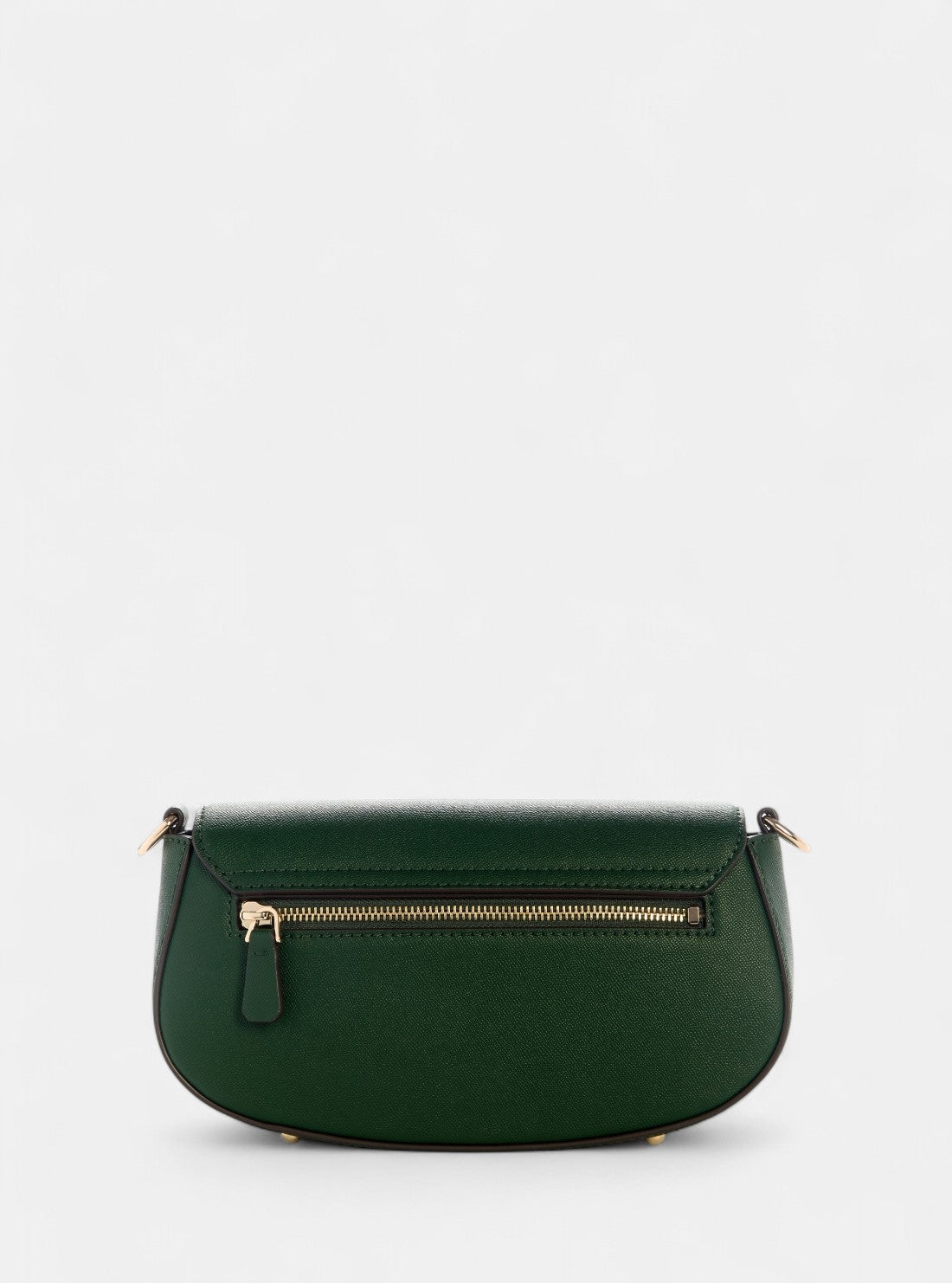 GUESS Womens Green Mimina Flap Crossbody Bag BG801520 Back View
