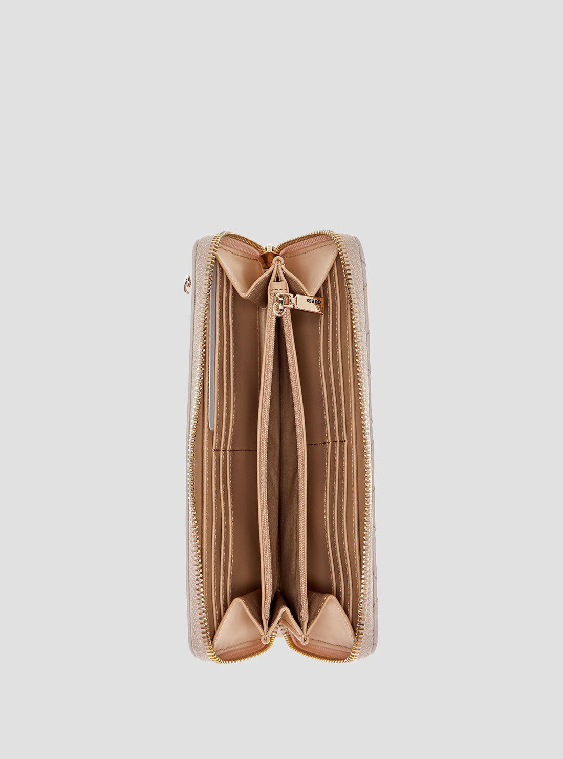 Brown Laurel Large Wallet
