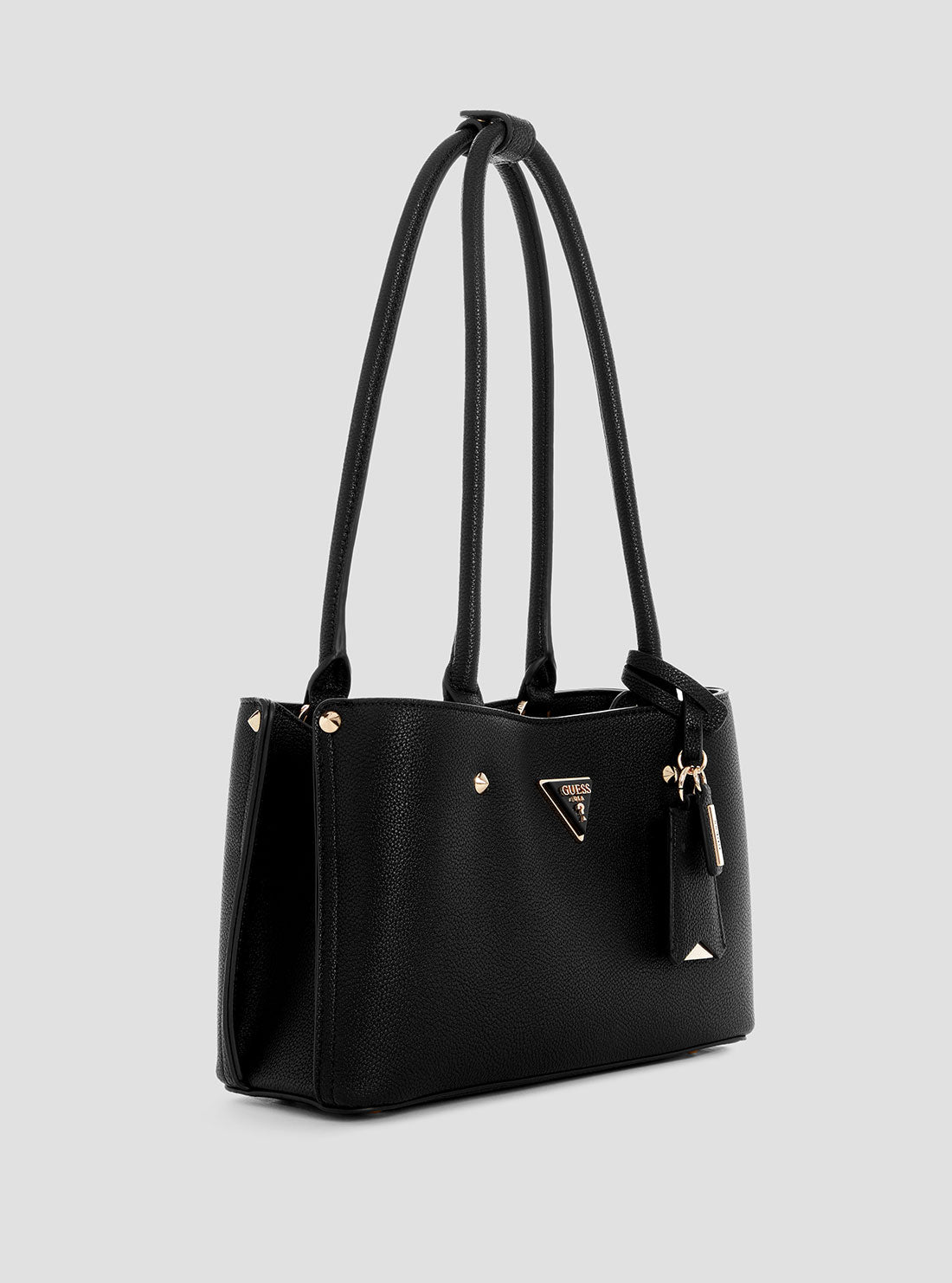 GUESS Womens Black Meridian Shoulder Bag BG877809 Side View