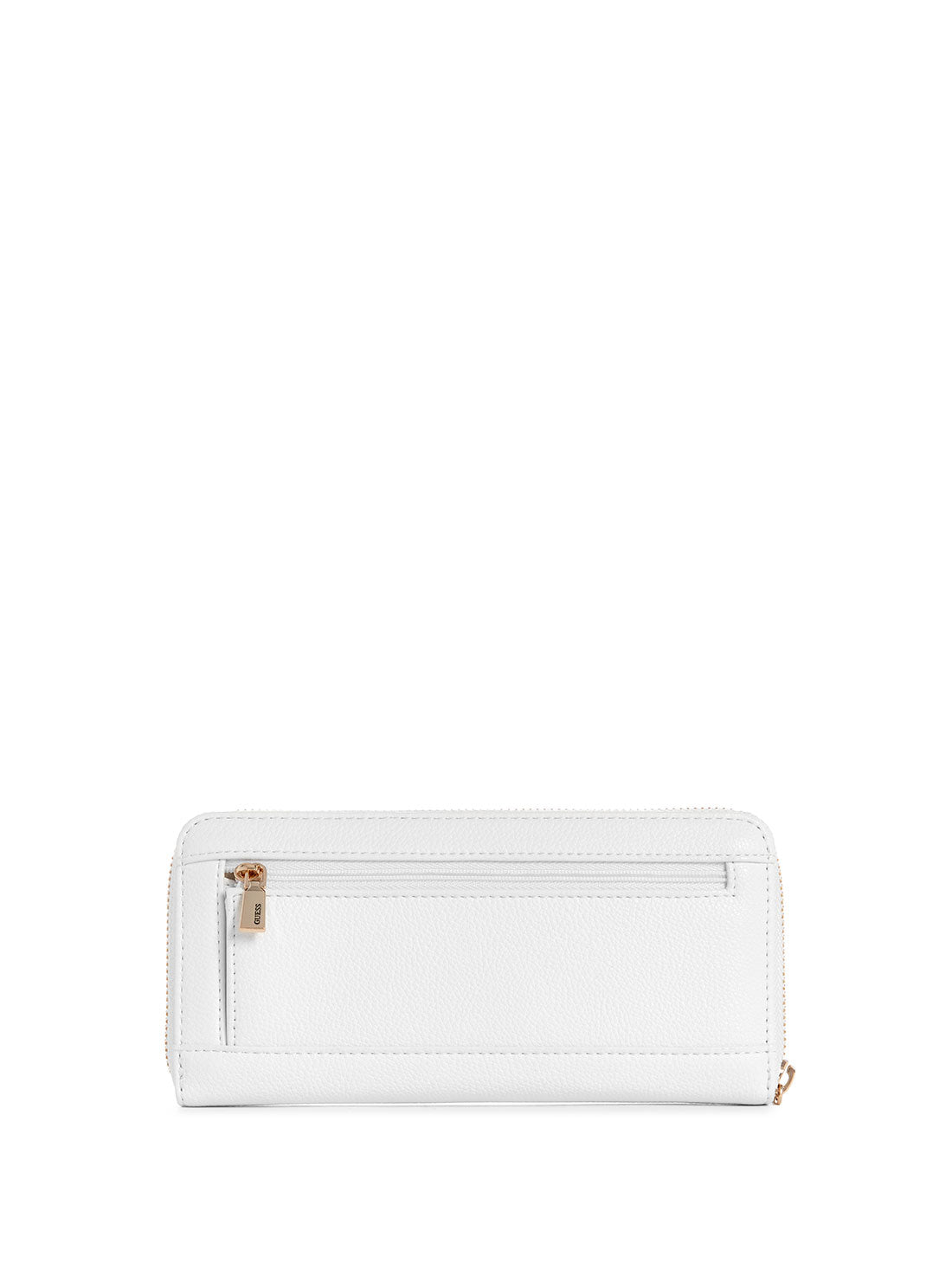 GUESS White Meridian Medium Wallet back view