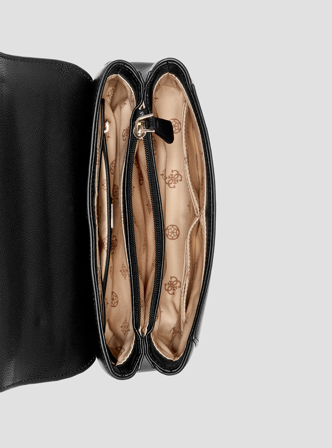 Black Nastra Crossbody Bag