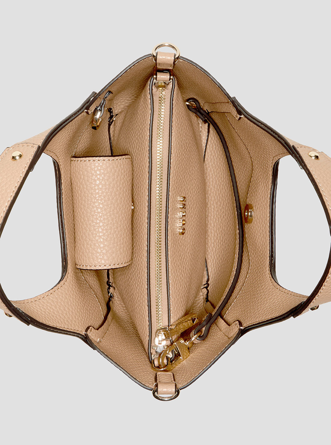 Beige Helina Mini Tote Bag