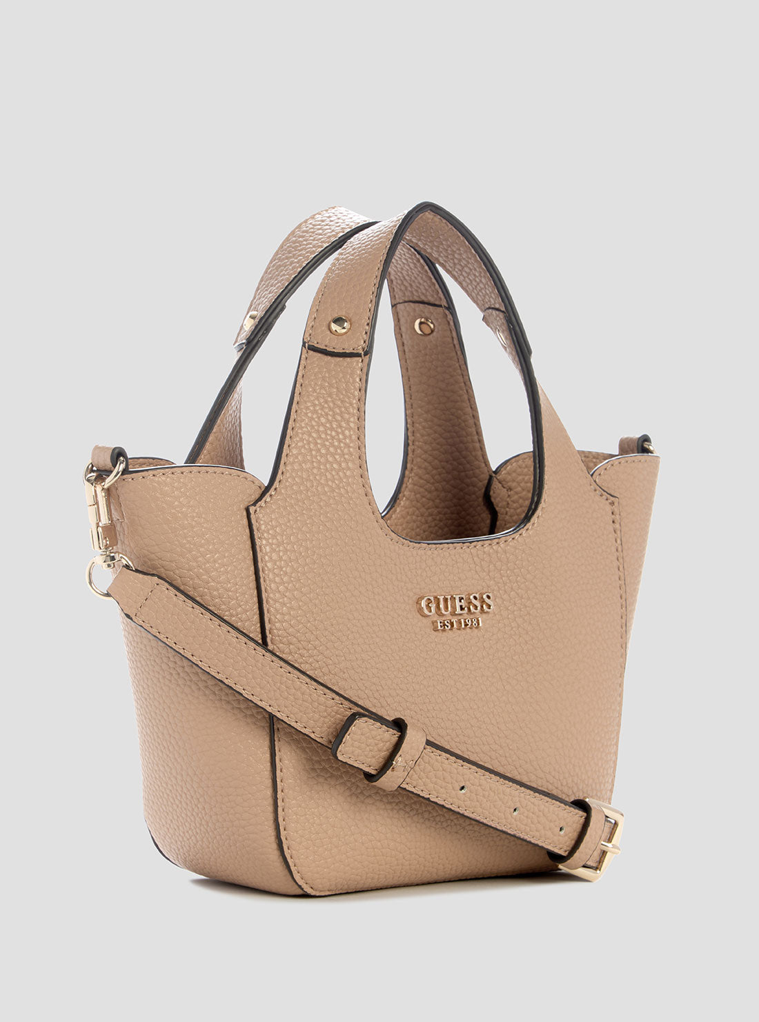 Beige Helina Mini Tote Bag