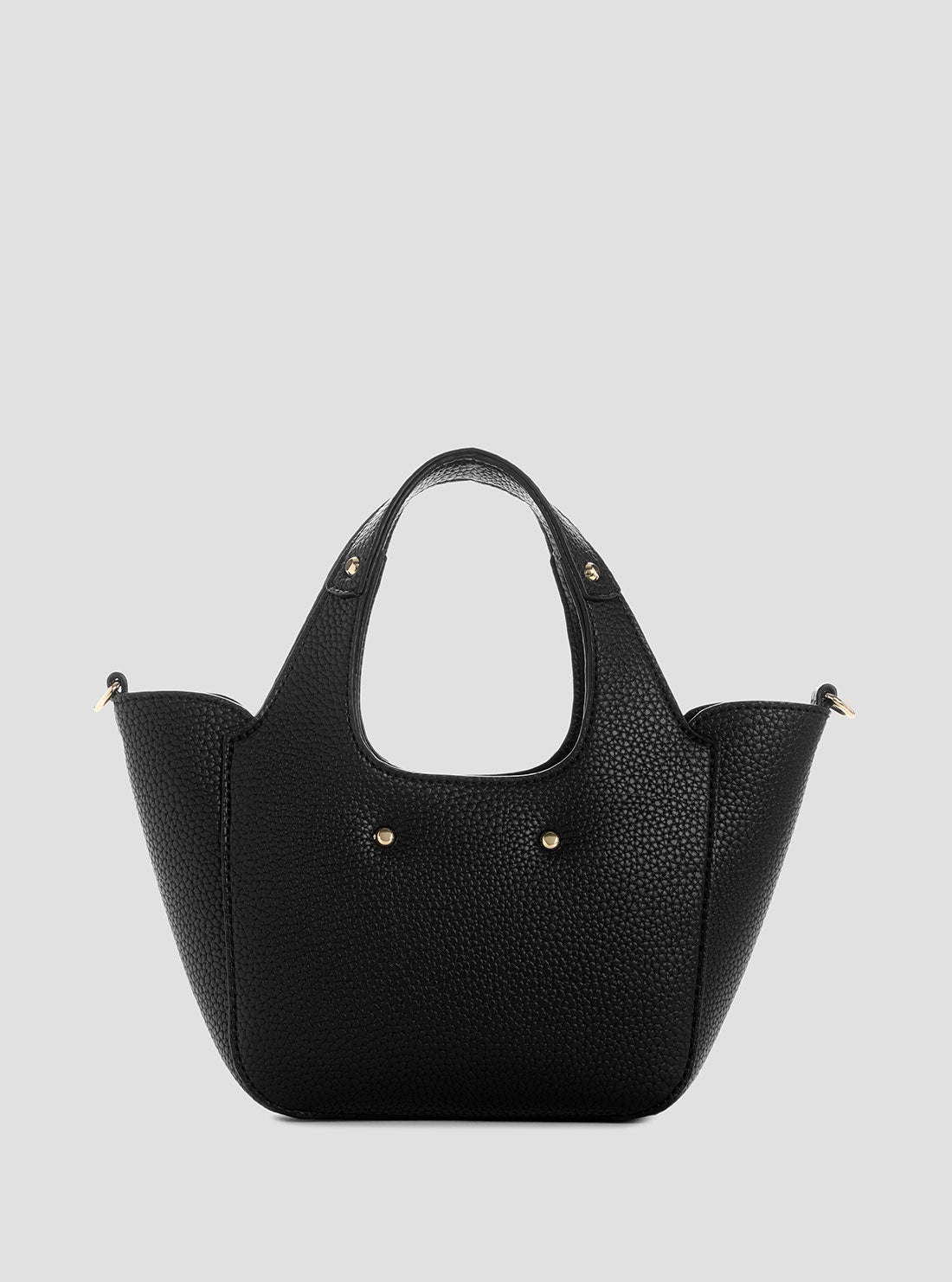 Black Helina Mini Tote Bag