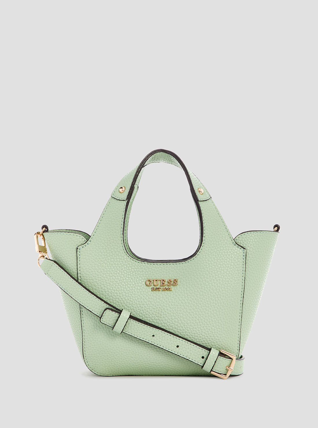 Green Helina Mini Tote Bag