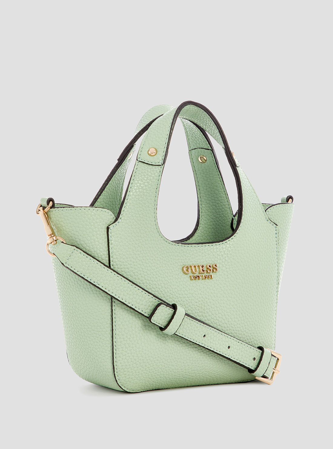 Green Helina Mini Tote Bag