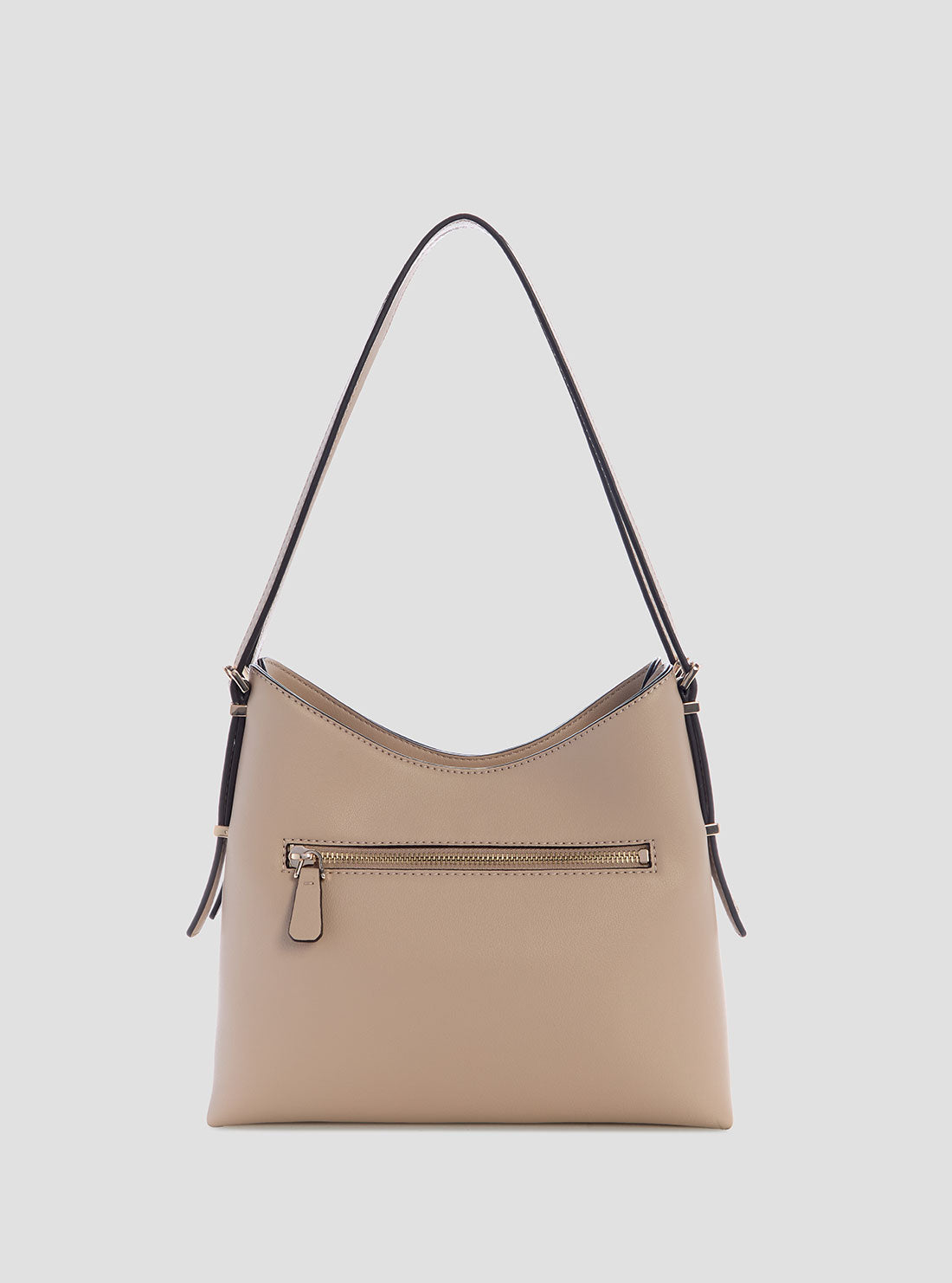 GUESS Womens Beige Lefia Hobo Bag BG964401 Back View