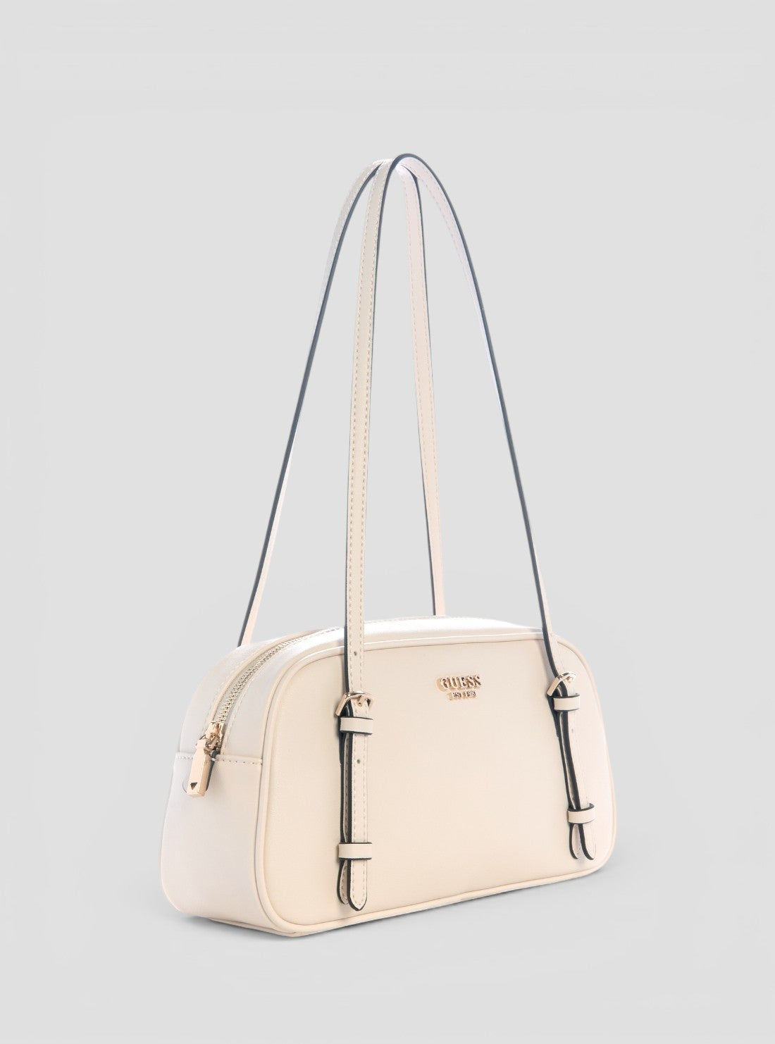 GUESS Womens Bone Cerelia Shoulder Satchel Bag BG964508 Side View