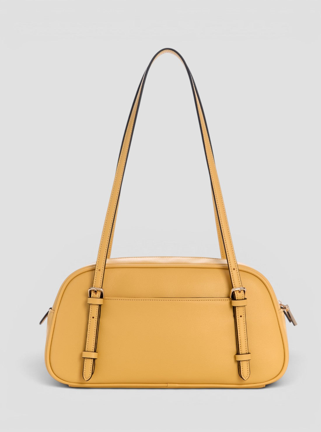 GUESS Womens Yellow Cerelia Shoulder Satchel Bag BG964508 Back View