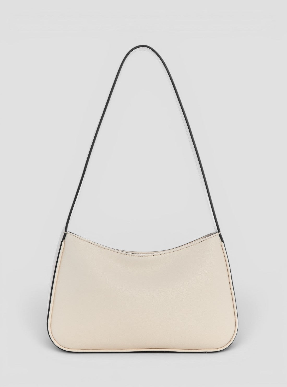 GUESS Womens Bone Cerelia Top Zip Shoulder Bag BG964517 Back View