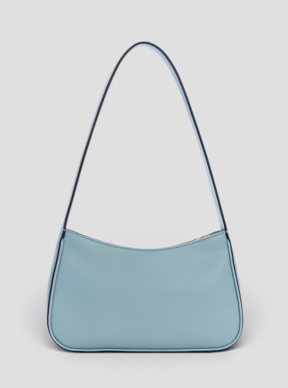 GUESS Womens Blue Cerelia Top Zip Shoulder Bag BG964517 Back View