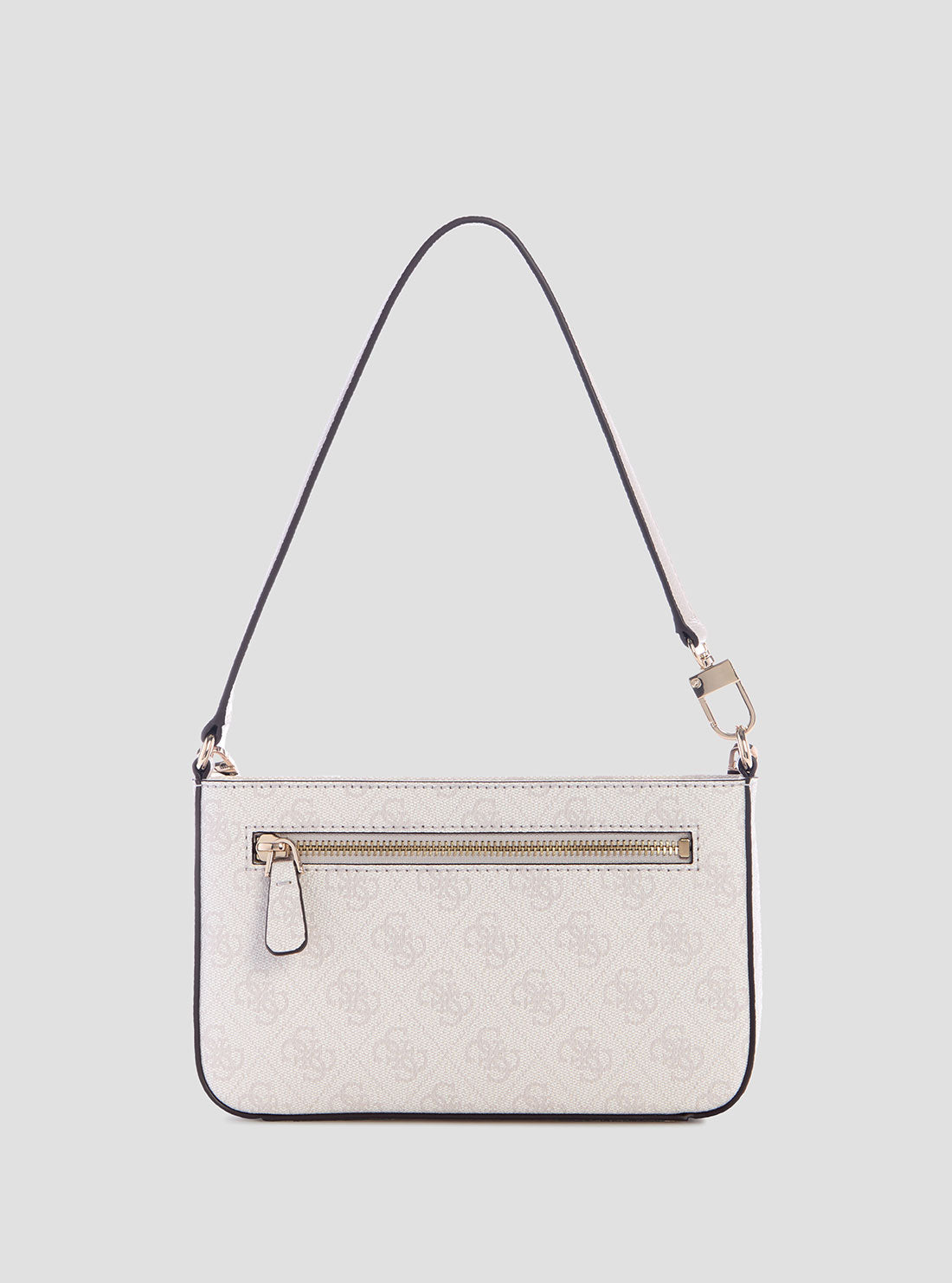 White Logo Noelle Shoulder Bag