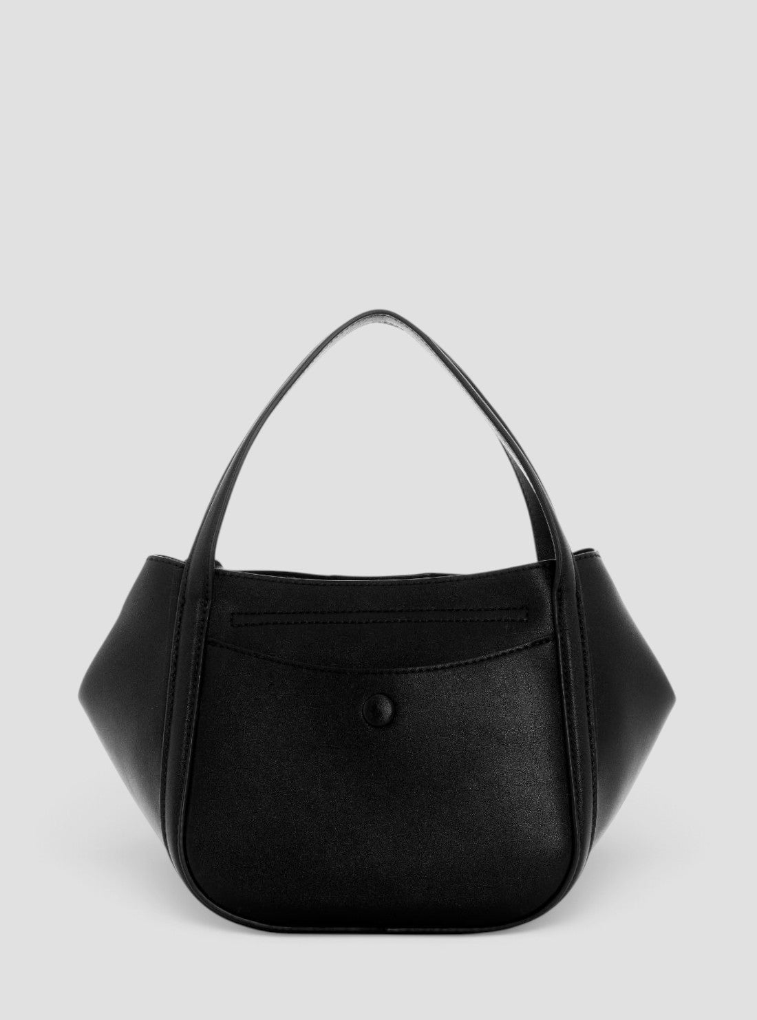 GUESS Womens Black Coleen Small Satchel Bag BG973905 Back View