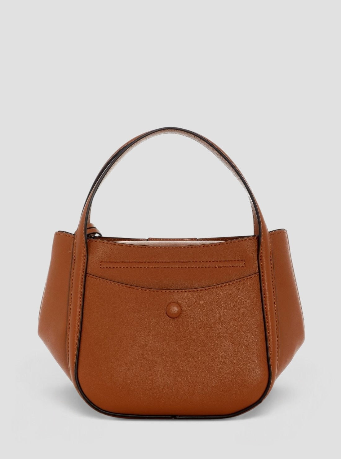 GUESS Womens Brown Coleen Small Satchel Bag BG973905 Back View