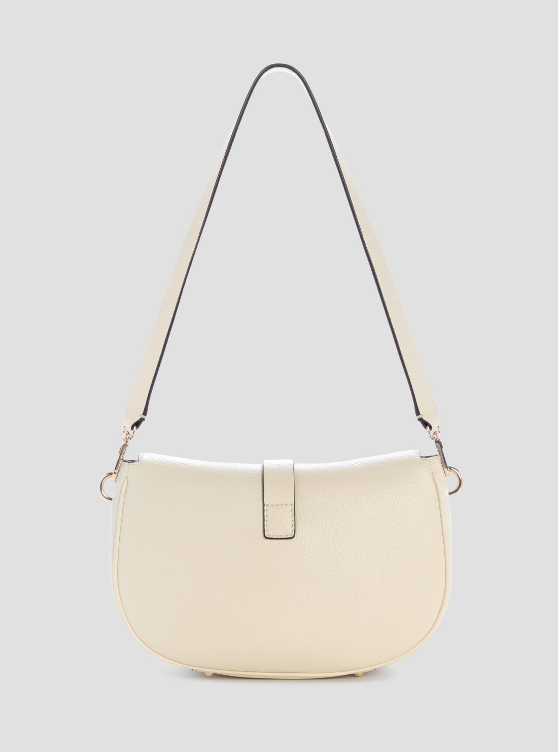 GUESS Womens White Brooke Shoulder Bag BG989718 Back View